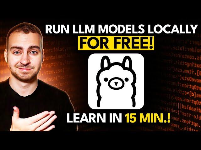 Learn Ollama in 15 Minutes - Run LLM Models Locally for FREE