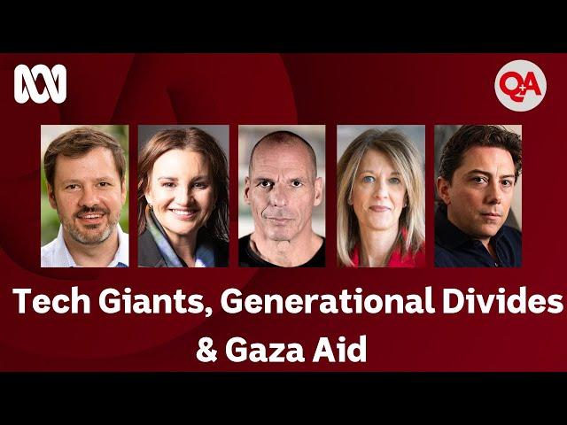 Tech Giants, Generational Divides & Gaza Aid | Q+A