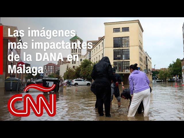 Resumen en video del paso de la DANA por Málaga, España: inundaciones, evacuados y alertas