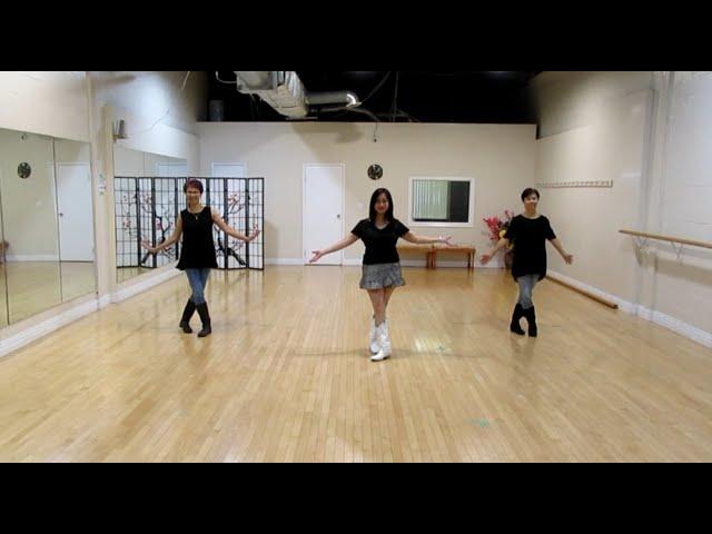 Hugs And Kisses (Aka Buddy’s Song) | Regina Cheung | Improver Line Dance | Demo and Tutorial