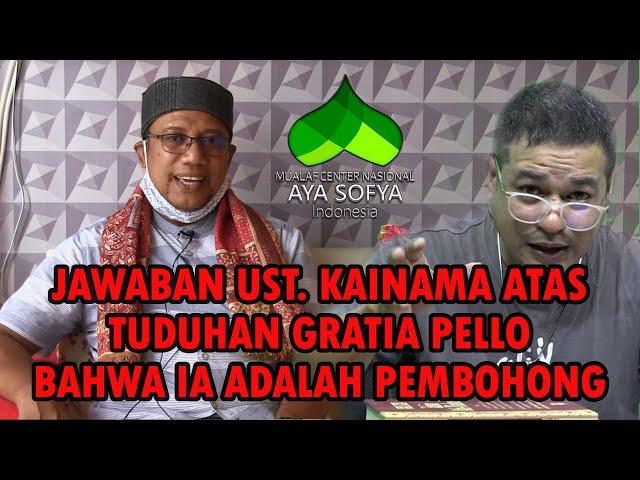 EXCLUSIVE USTADZ KAINAMA MENJAWAB TUDUHAN BAHWA IA TIDAK BISA MEMBACA IBRANI