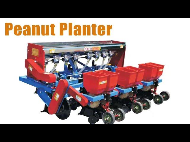 How the Peanut Planting Machine Boosts Productivity#peanut #groundnut #planting #planter #farming