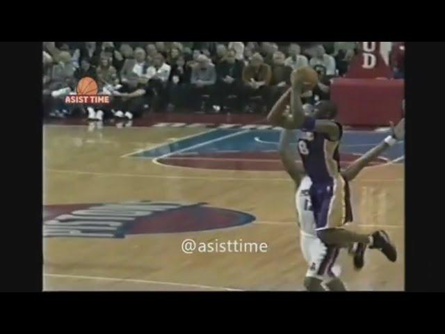 Kobe Bryant 21 Points 4 Ast @ Pistons, 2002-03.