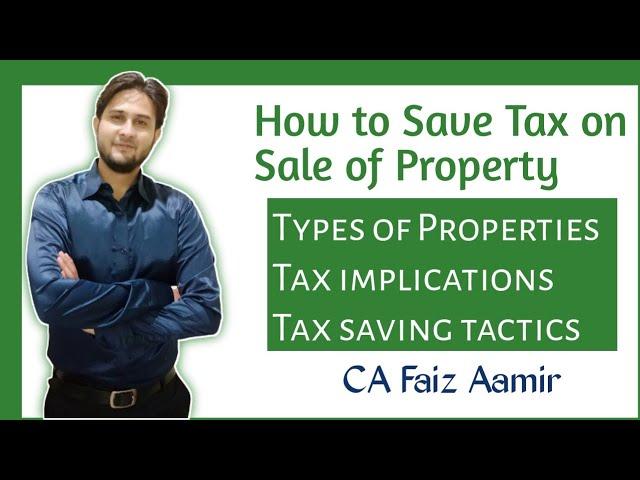 How to save tax on sale of property/ Save Tax on Capital Gain