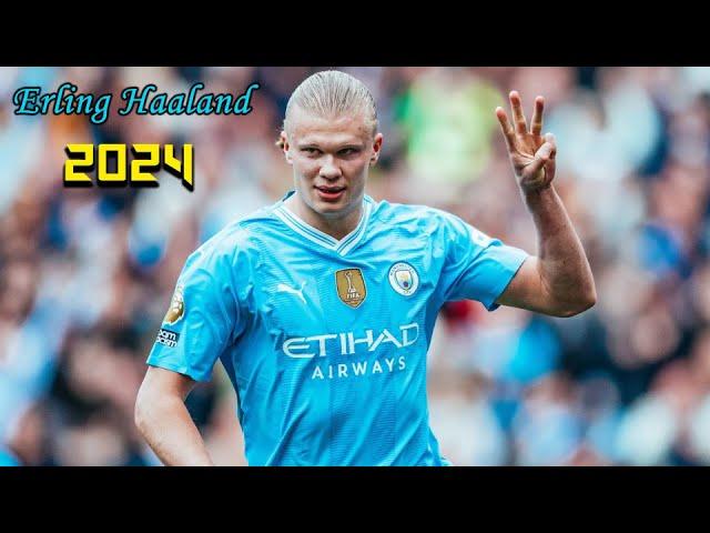 Erling Haaland - All Goals & Assists 2024