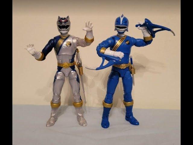 Power Rangers Lightning Collection Wild Force Blue Ranger Review and Comparisons