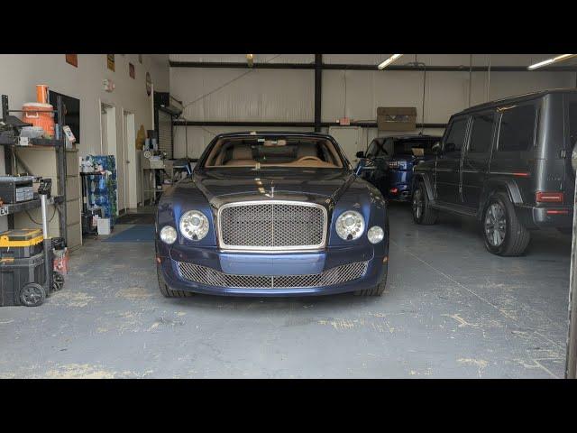 2012 Bentley Mulsanne Cold Start