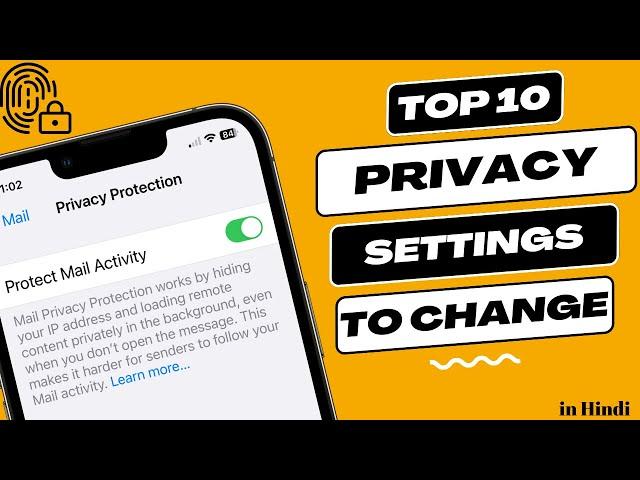 Top 10 Privacy Settings in iPhone