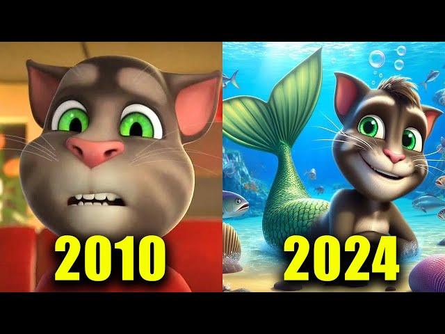 All Talking Tom Games (2010-2024) The Evolution of My Talking Tom