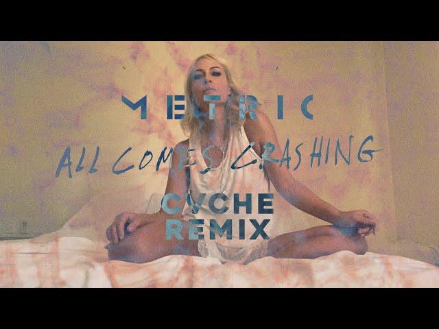 Metric - All Comes Crashing (CVCHE Remix) [Official Visualizer]