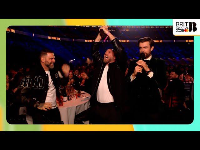 Jack Whitehall Gives a Surprise BRIT Award to Five | The BRIT Awards 2025