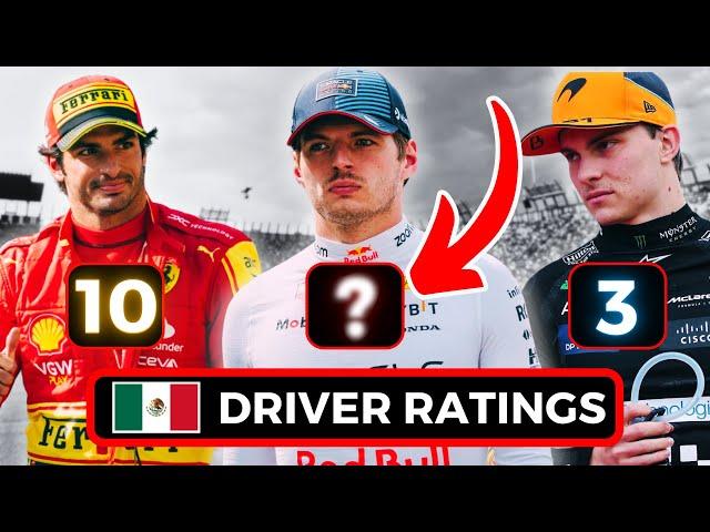 My Driver Ratings for the F1 Mexico City Grand Prix 2024