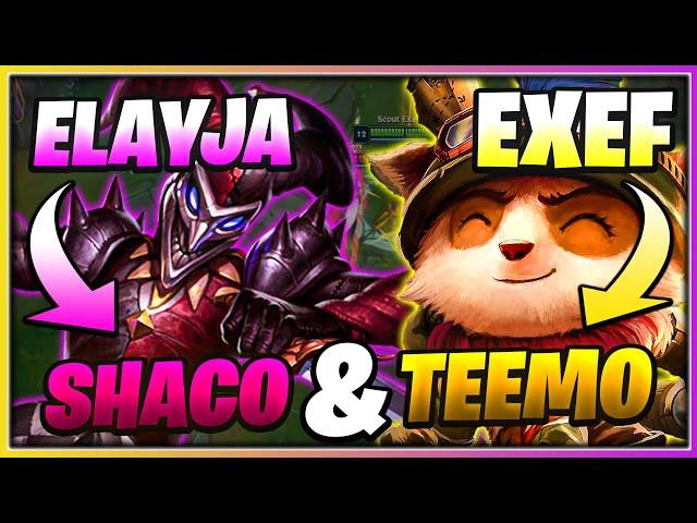 Ustalarından Kanser TEEMO SHACO Duosu Sizlerle! w/@ElayjaLol