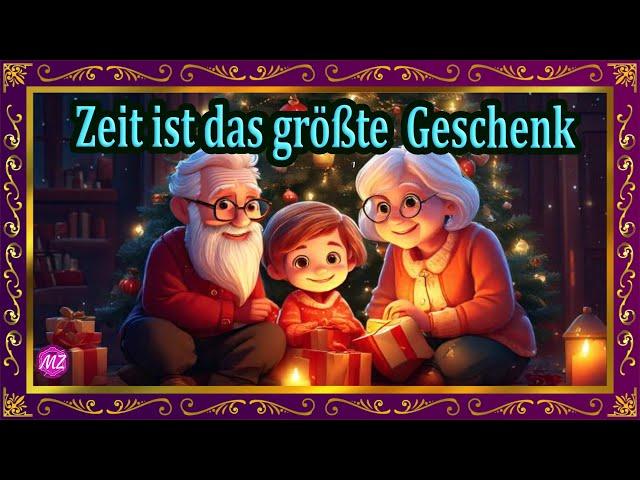 Das größte Geschenk  ️ Zeit miteinander ️ Frohe Weihnachten️Liebe Grüße an Dich 