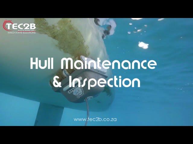 Underwater Drone Hull Cleaning & Inspection - Keelcrab from Tec2B South Africa