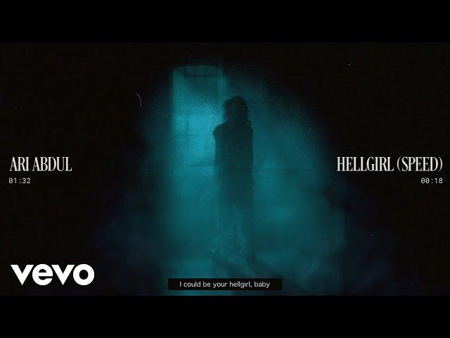 Ari Abdul - HELLGIRL (Speed) (Lyric Video)