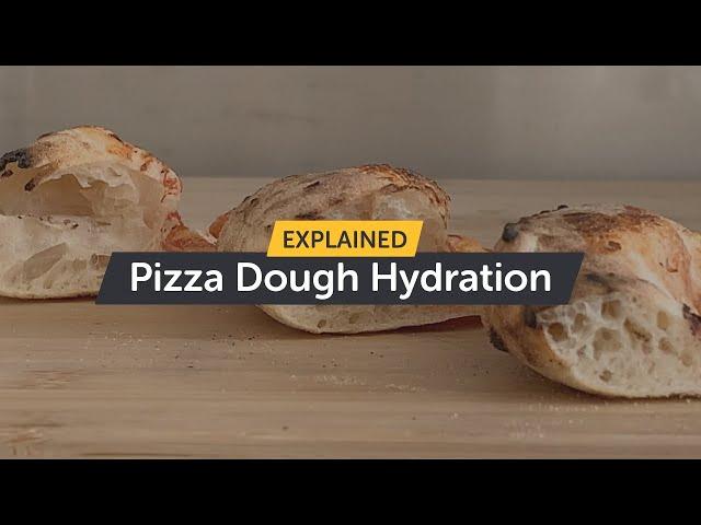 Pizza Dough Hydration Explained - 60% - 65% - 70% | Making Pizza At Home