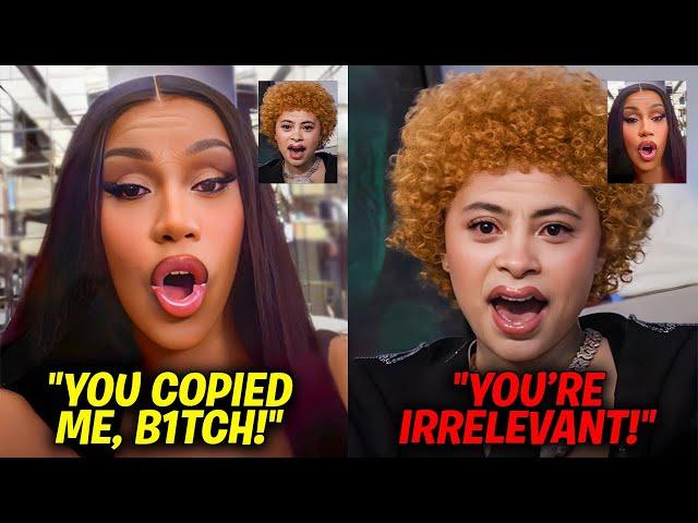 Cardi B CONFRONTS Ice Spice For Calling Latto a "Copycat B1tch"