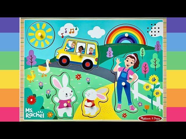 Educational Puzzles for Kids | Ms Rachel Toddler Learning Puzzle | Educational Videos for Kids