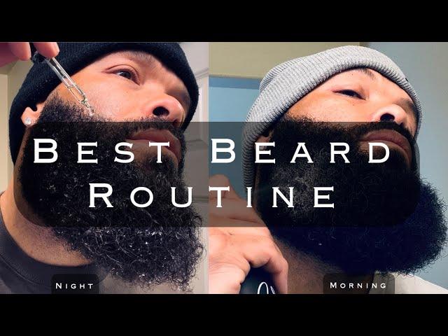 My Beard Morning And Night Routine / Best Routines For Your Beard