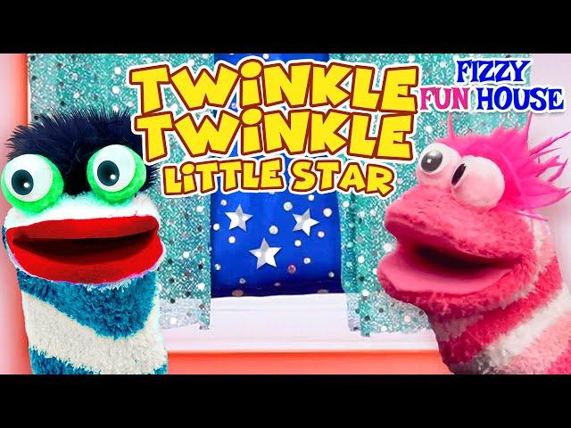 Twinkle, Twinkle, Little Star  | Fizzy & Phoebe Sing Nursery Rhymes | Fizzy Fun House Kids Songs