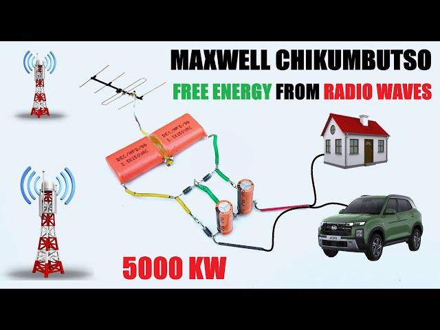 Maxwell Chikumbutso - 5000 KW FREE ENERGY from RADIO WAVES | 100% Working Model DIY