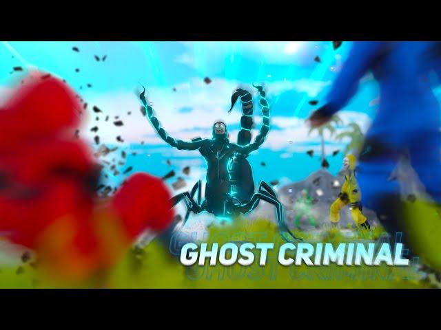 Justice for Criminal  New Rarest Ghost Criminal  Freefire 3d Animation  Return event Badge99