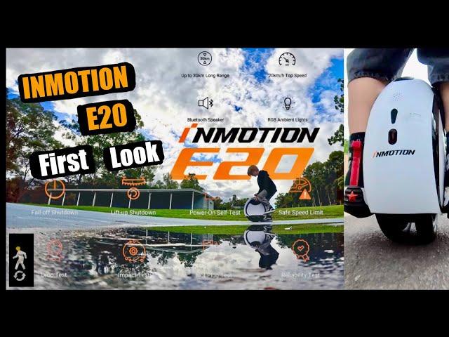 EUC for kids? A first look at the INMOTION E20 - A SMALL TWO WHEEL EUC great for beginners.