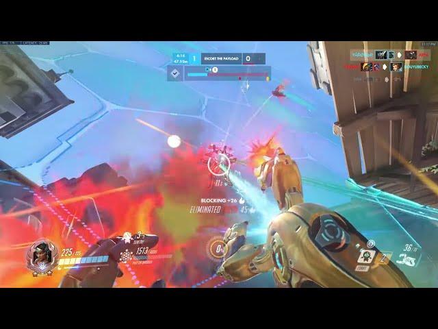 Rank 1 Symmetra VS Rank 1 Pharah