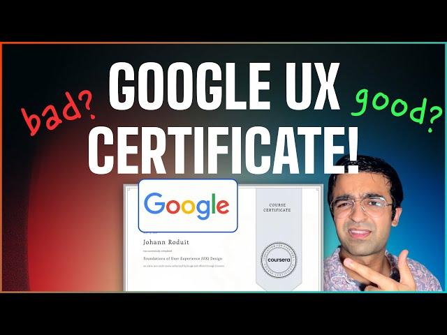 Google UX Design Certificate - Is it a waste of time? + Real Students Share Their Experiences!