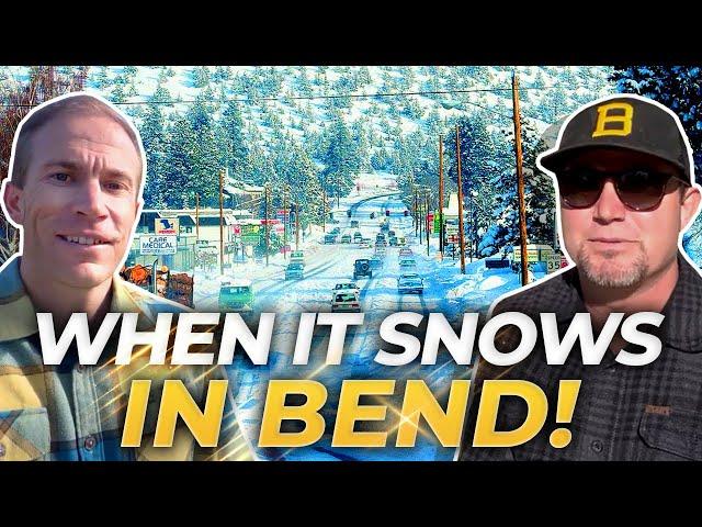 SNOWY DAY In Bend OR: Exploring Winter's Beauty & Local Perspective | Living In Bend OR  2024