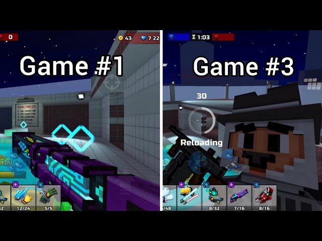 Pixel Gun 3D Duels But My Automatic Gets Worse Every Win