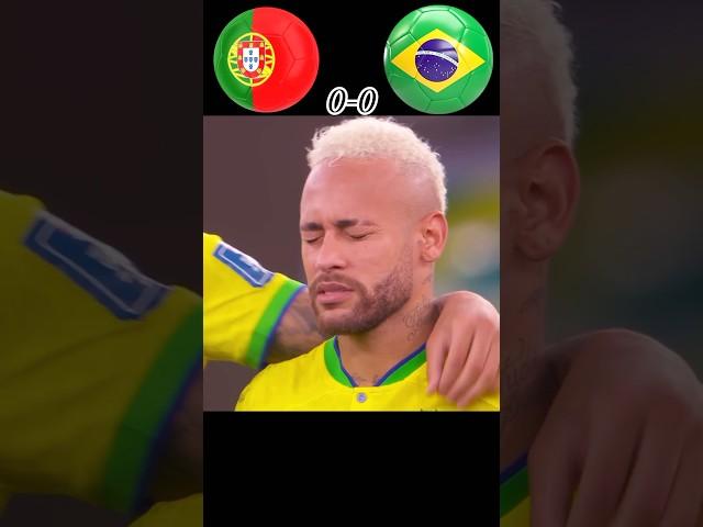 Portugal vs Brazil imagnary penalty shootout 2020 #soccer #sports #shorts #football