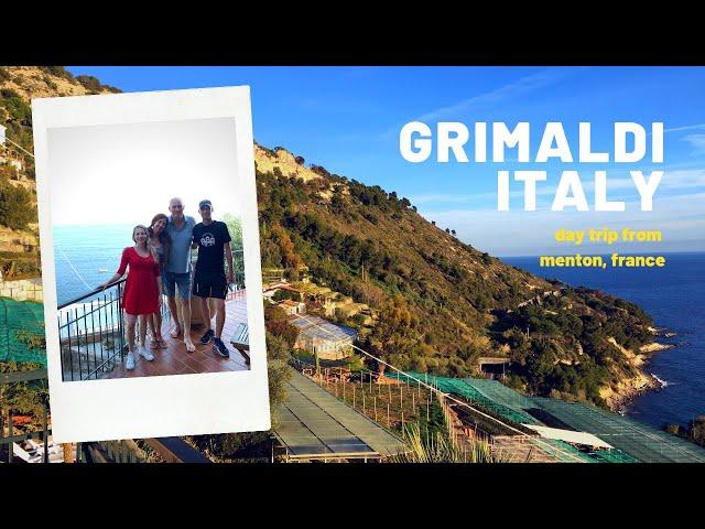 GRIMALDI, ITALY : day trip from Menton, France