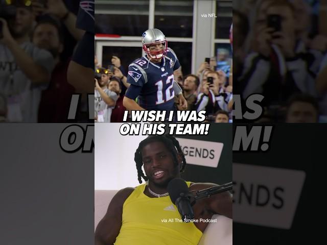 This made Tyreek say “Damn! I wish I was on his team!”   #nfl #tombrady #tyreekhill