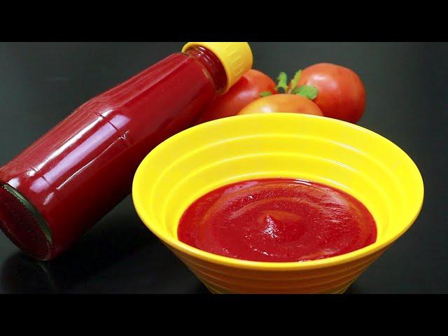 Tomato Ketchup Recipe | കടകളിൽ കിട്ടുന്ന അതേ രുചിയിൽ | Homemade Tomato Sauce | Thakkali Sauce