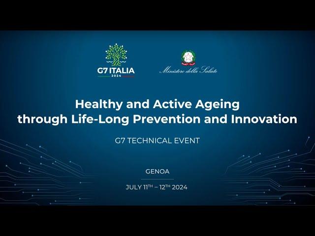 Intervento del Ministro della Salute all’evento Healthy and Active Ageing Through Life