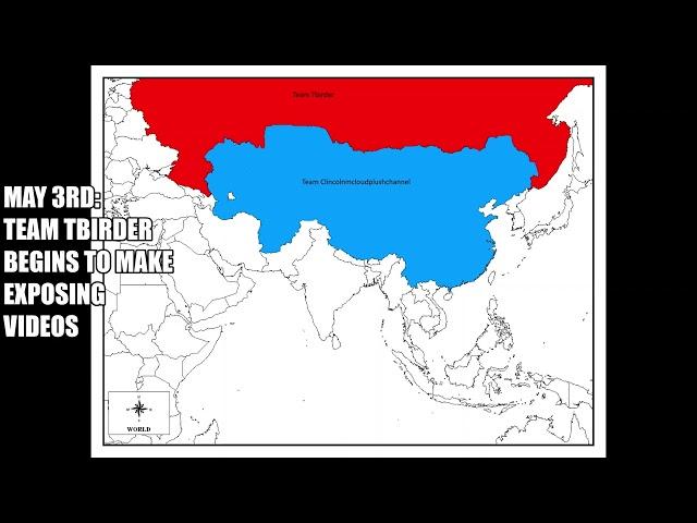 Team Tbirder vs ClincolnMcloudplushchannel war | FIRST 2 DAYS