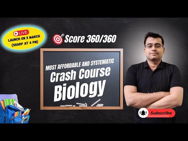 Most affordable NEET 2025 Biology Crash Course-  Start your success journey!