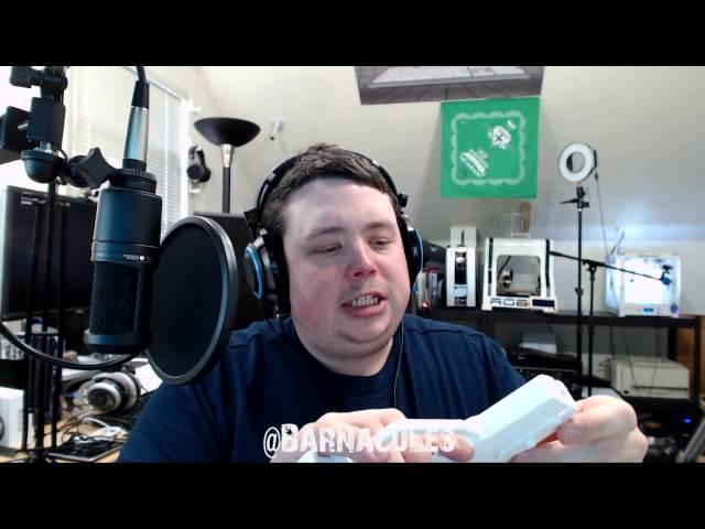 BarnaVlog 14 - I Have Pneumonia & 3D Printing Halo Stuff - @Barnacules
