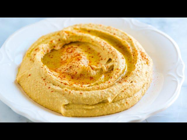 Easy Hummus Recipe - Better than store-bought!