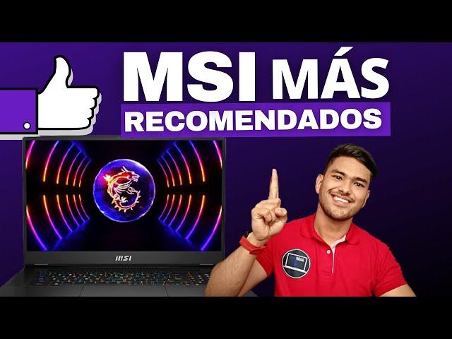 PORTATILES MSI QUE DEBES COMPRAR - MEJORES LAPTOPS MSI 2024!