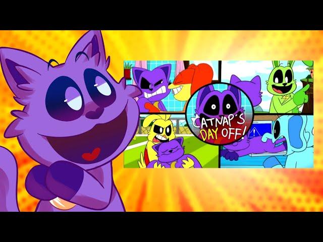 CatNap REAGE a Animação dos SMILING CRITTERS de Poppy Playtime Chapter 3!