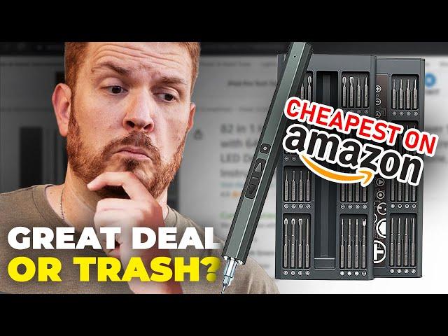 Amazon's cheapest electric screwdriver - Treasure or Trash?