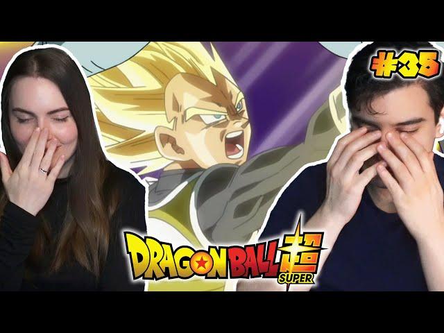 SSJ VEGETA DESTROYS FROST!!! Dragon Ball Super REACTION - Episode 35