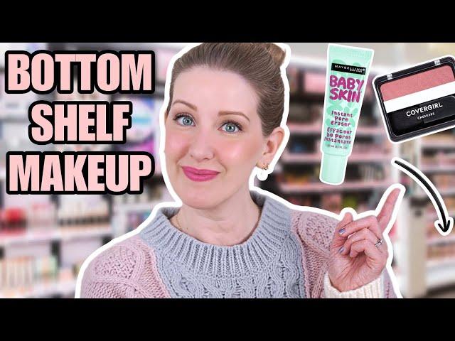 Is "Bottom Shelf" Drugstore Makeup Any Good?