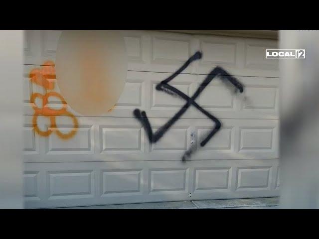 Greater Cincinnati homes, car vandalized with swastikas and profane language