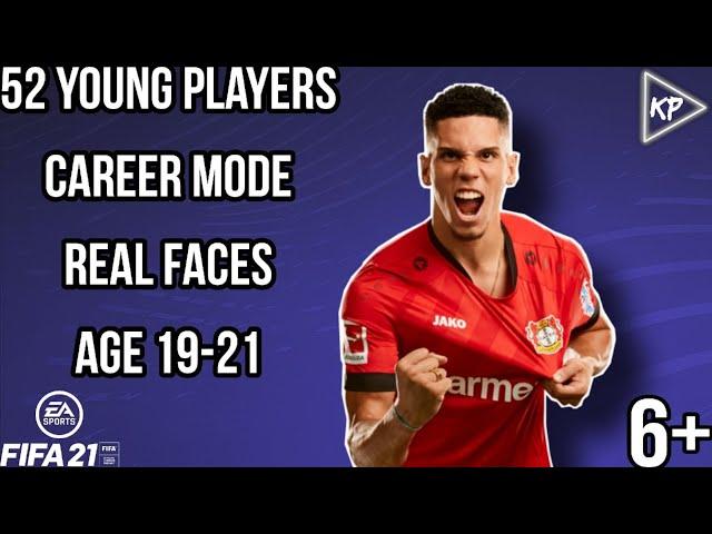 52 таланта для Режима Карьеры в FIFA 21| 52 WONDERKIDS  in FIFA 21 Career mode| Real GameFace
