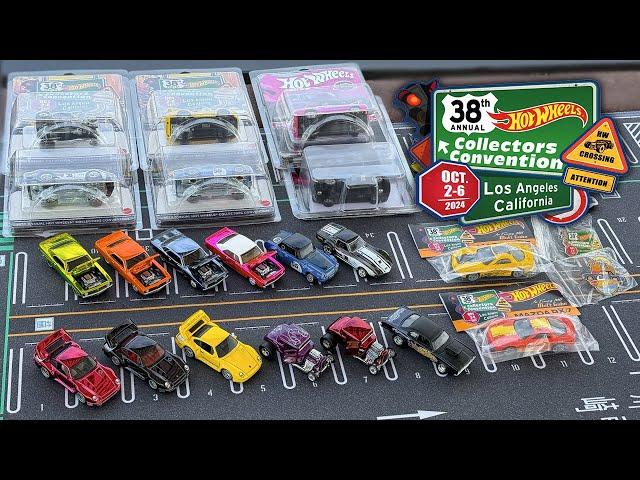 Opening ALL The 2024 Hot Wheels LA Convention Cars - Showcase