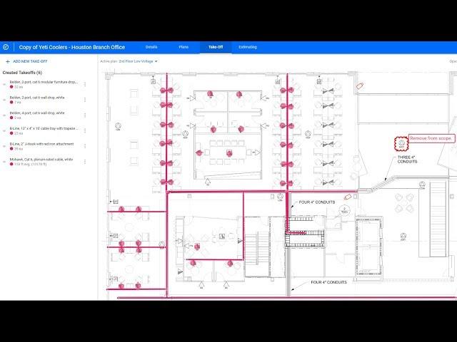 Esticom Guided Tour - How to Estimate a Structured Cabling Project